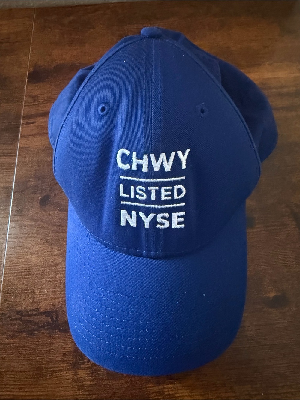 New Era Blue CHWY LISTED NYSE Baseball Cap